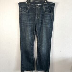 Buffalo David Button Men Six Basic The Since 1973 Straight Leg Jeans Size 40